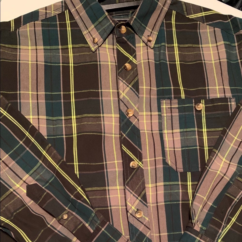 Men’s casual long-sleeve Schmidt Workwear shirt